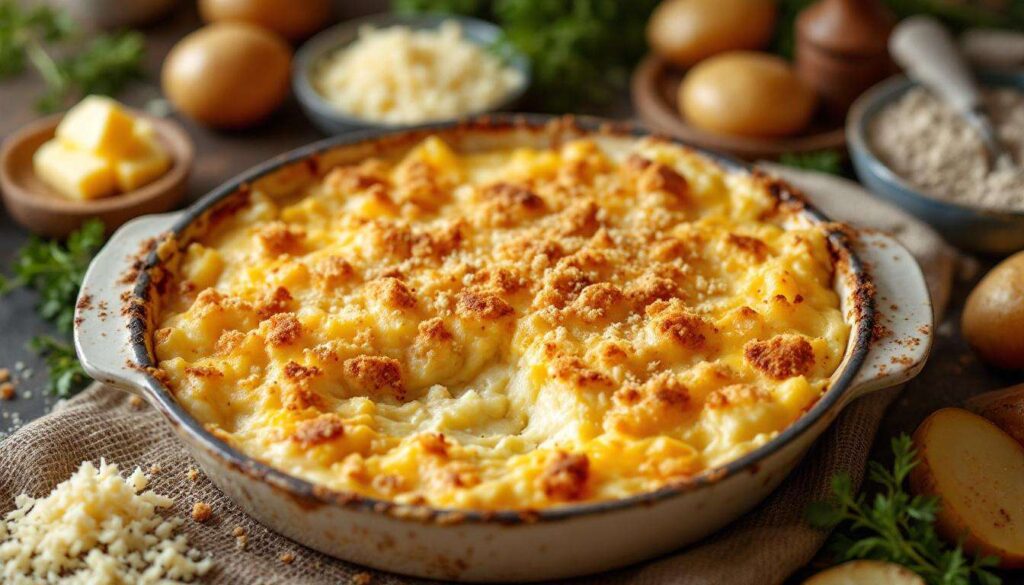Cremig, sahnig, mit Käse überbacken: Dieser Auflauf macht glücklich