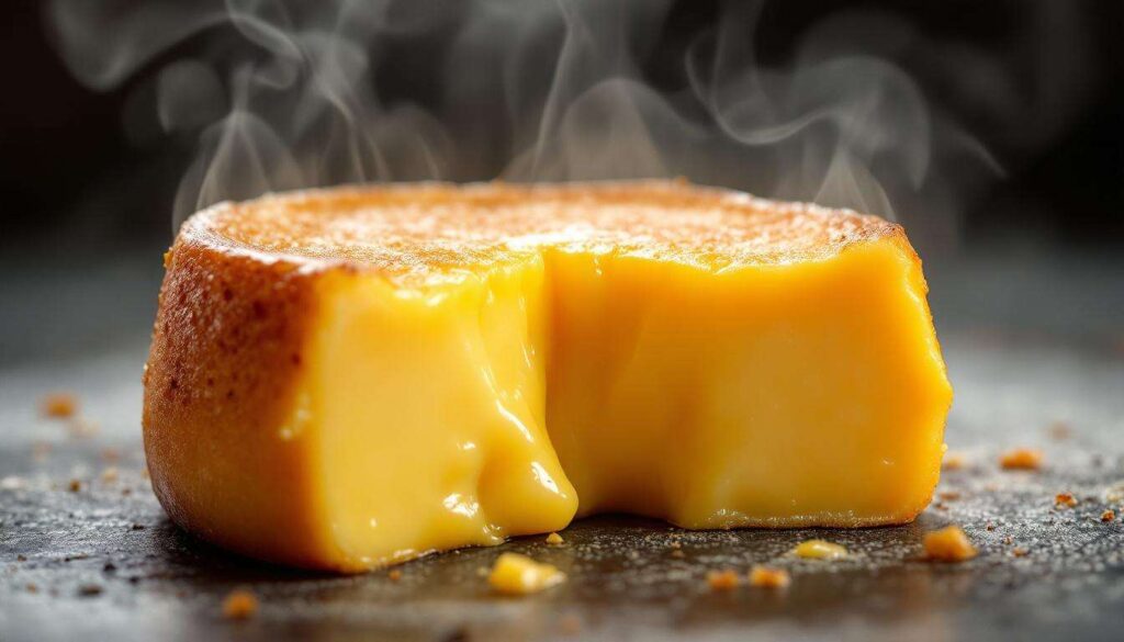 Wer könnte einem Kern aus geschmolzenem Käse schon widerstehen?