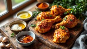 Hähnchenschenkel aus dem Airfryer: Der Geheimtipp für knusprige Haut