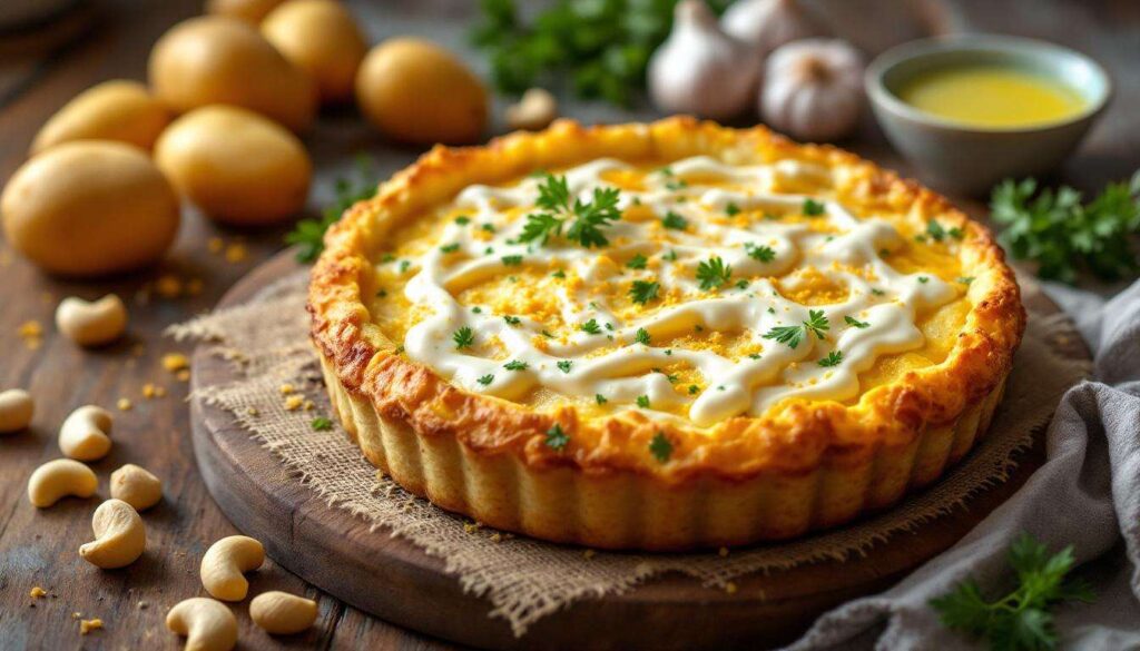 Veganer Kartoffelauflauf mit Cashew-Creme: So cremig wie das Original
