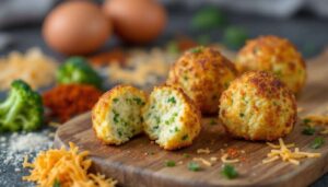 Brokkoli-Käse-Bällchen: Fertig in 20 Minuten aus dem Airfryer