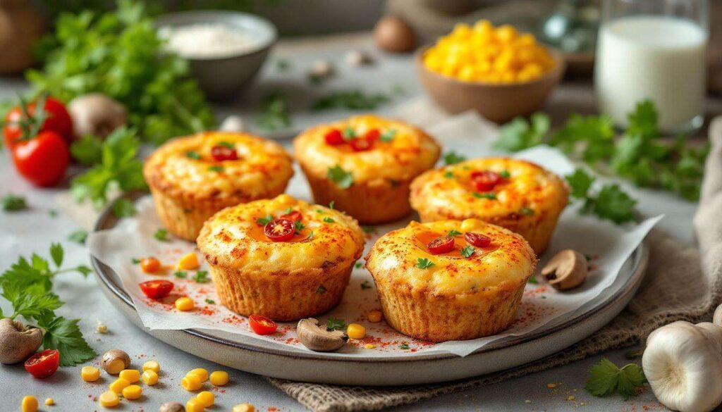 Rührei-Muffins mit Gemüse: Meal Prep fürs Frühstück