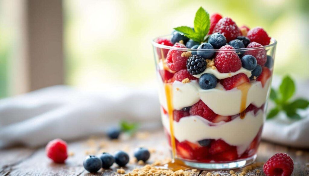Mascarpone-Beeren-Dessert im Glas: Elegant und in 10 Minuten fertig