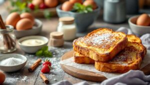 French Toast aus dem Airfryer: Außen knusprig, innen weich