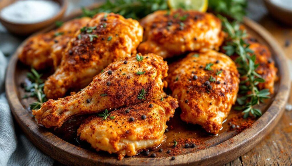 Hähnchenschenkel aus dem Airfryer: So werden sie außen knusprig und innen saftig