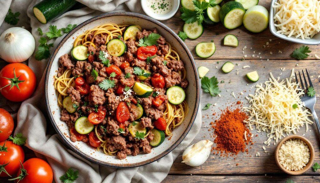 Schneller Hackfleisch-Auflauf mit Zucchini: Das ideale Feierabend-Rezept