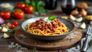 So bereite ich Spaghetti Bolognese zu – die Gäste verlangen immer Nachschlag