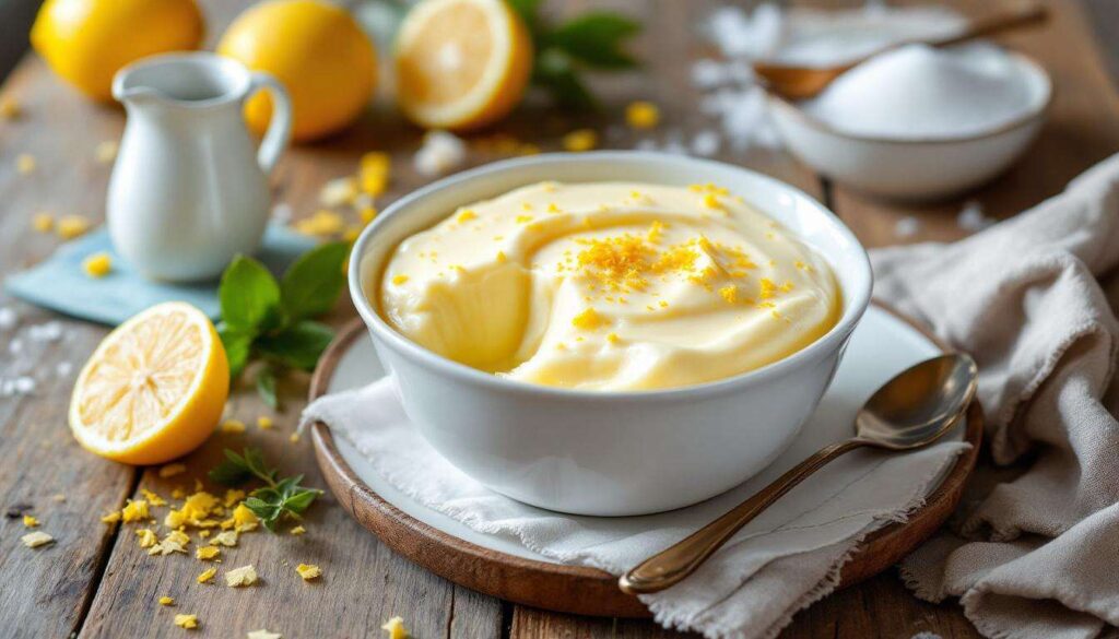 Zitronenpudding aus der Mikrowelle: warmes Dessert in nur 10 Minuten