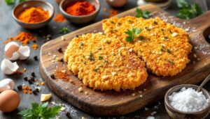 So werden Hähnchenschnitzel in der Heißluftfritteuse schön knusprig