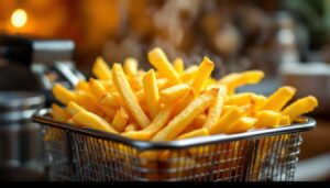 Seitdem ich diesen einfachen Trick anwende, sind meine Fritteusen-Pommes immer knusprig.