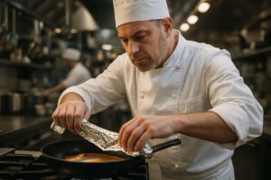 Alufolie in der Pfanne: Der geniale Profi-Trick zum Braten