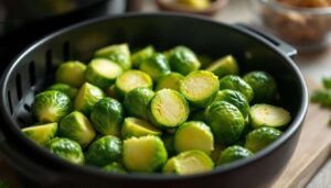 Rosenkohl aus dem Airfryer: Warum du ihn vorher halbieren solltest