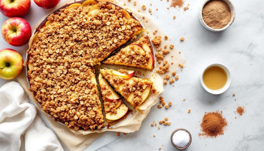 Apfel-Crumble aus dem Airfryer: Fertig in 15 Minuten mit knuspriger Haferstreusel