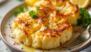 Blumenkohl-Steaks aus dem Airfryer: Knusprig, würzig und in 12 Minuten servierfertig