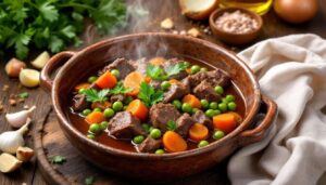 Rindfleisch-Erbsen-Topf: so wird das Fleisch butterzart (mit einfachem Ablauf)