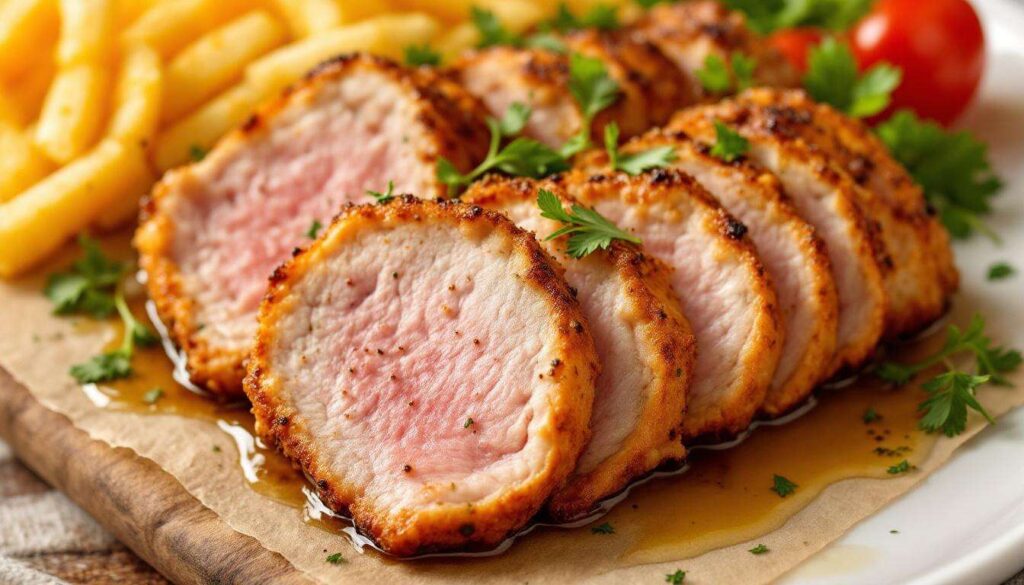 Gyros aus dem Airfryer: Knusprig mariniert und in 12 Minuten servierfertig