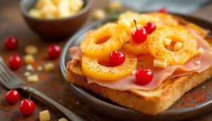 Toast Hawaii aus dem Airfryer: Der Retro-Klassiker wird knuspriger als im Backofen