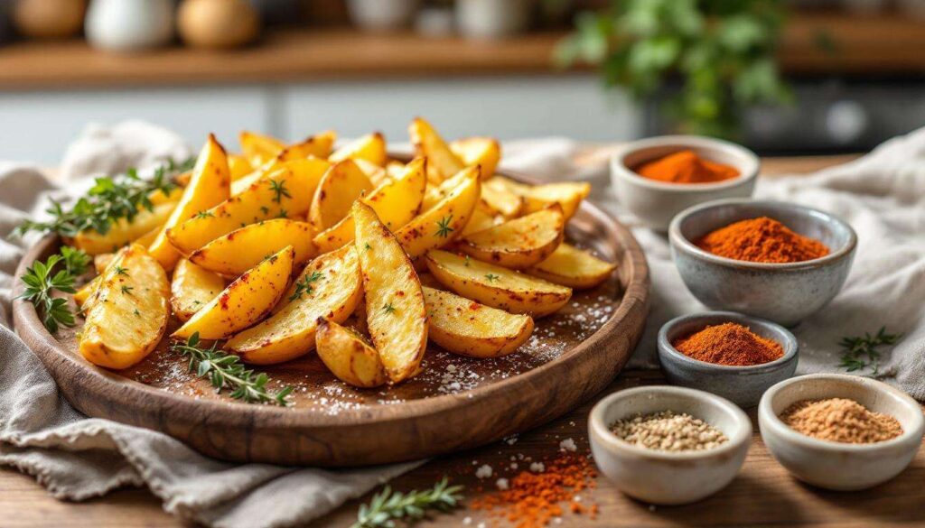 Kartoffelspalten aus dem Airfryer: Der Gewürzmischung-Trick, den Profiköche verraten