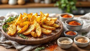 Kartoffelspalten aus dem Airfryer: Der Gewürzmischung-Trick, den Profiköche verraten
