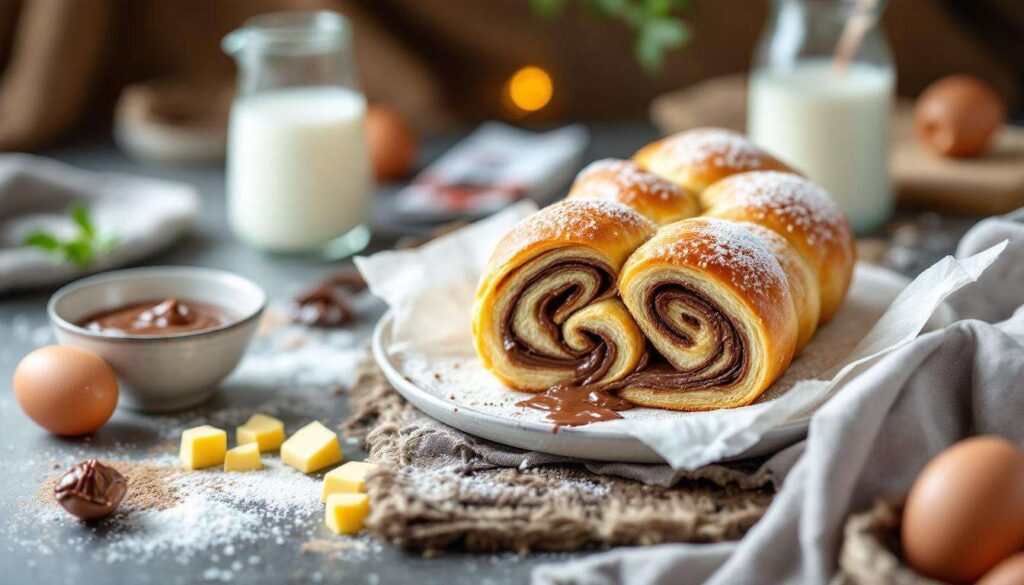 Osterzopf mit Nutella-Füllung: Der Schokotraum, den Kinder lieben