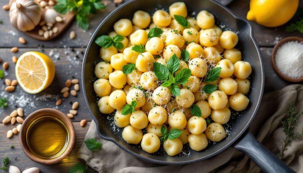 Bärlauch-Gnocchi aus der Pfanne: Knusprig, buttrig und in 15 Minuten fertig