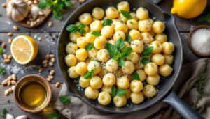 Bärlauch-Gnocchi aus der Pfanne: Knusprig, buttrig und in 15 Minuten fertig