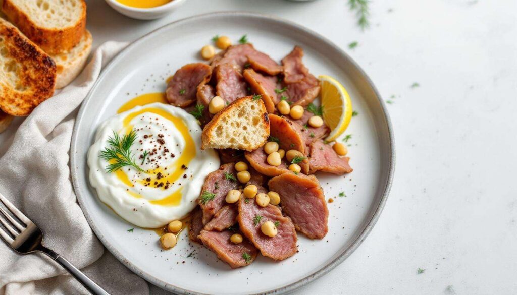 Airfryer-Gyros mit Tzatziki: Knusprig mariniert wie vom griechischen Grill