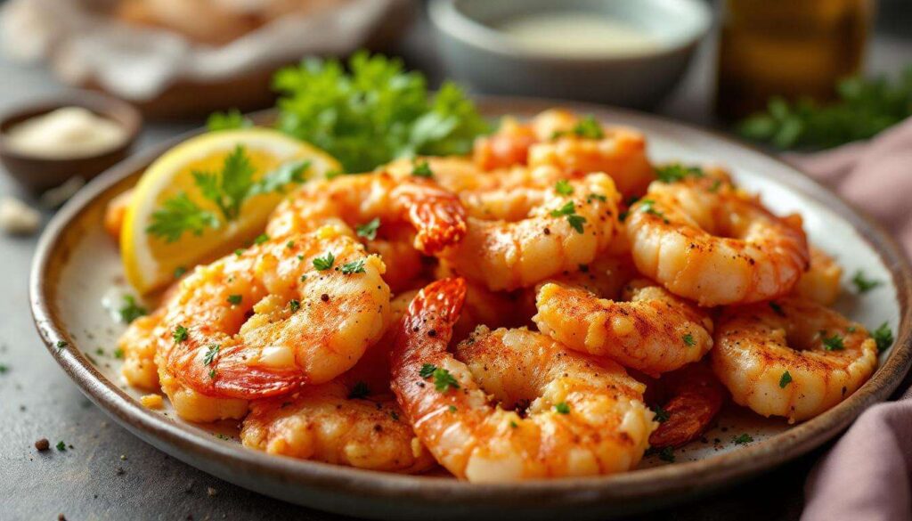 Airfryer-Garnelen mit Knoblauch-Butter: In 6 Minuten servierfertig