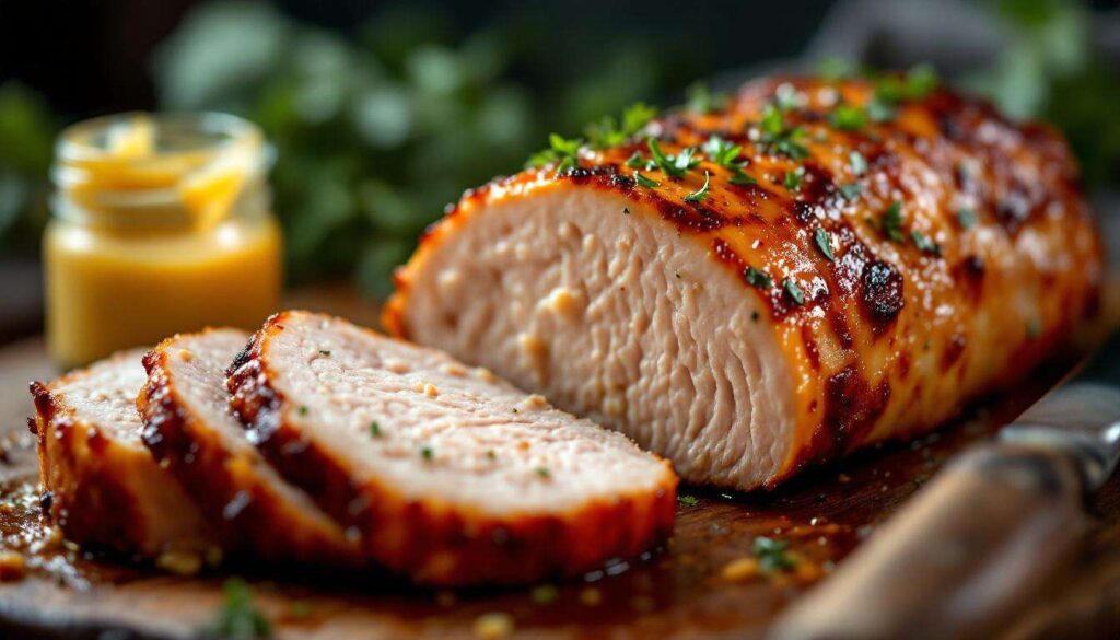 Schweinefilet aus dem Airfryer: Warum du es vorher in Senf einreiben solltest