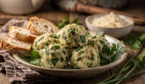 Bärlauch-Knödel wie aus Südtirol: Fluffig und in 20 Minuten servierfertig
