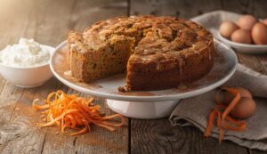 Karottenkuchen ohne Mehl: Mit diesem Quark-Trick wird er unglaublich saftig