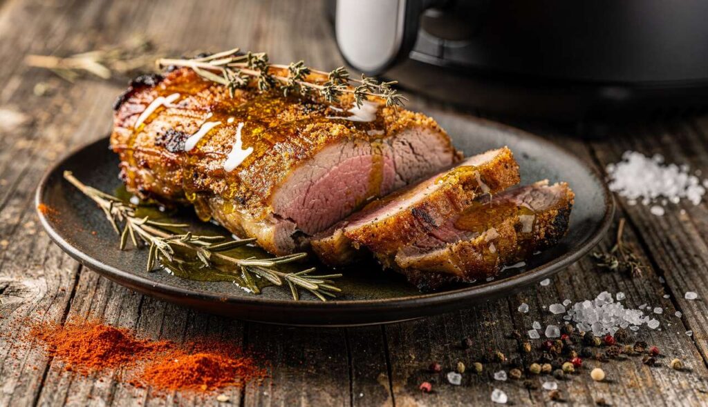 Osterlamm aus dem Airfryer: Zart, rosa und in 25 Minuten fertig