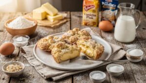 Streuseltaler mit Pudding: diese Füllung ist ein wahres Genussabenteuer