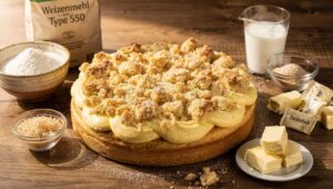 Streuseltaler mit Pudding: genauso unwiderstehlich wie vom Konditor
